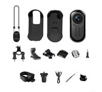 Eawfgtuw Mini 120° 1080P Camera For Recording - Full HD Mini Body Camera, Pocket Thumb Cam with Magnetic Lanyard, Wearable Pocket Cam For Cycling Travel Pet Walking(Black)