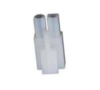 Eawfgtuw Motorcycle Battery Charger Connector 2-Way Pin Adapter with Male and Female Socket, Plastic Battery Terminal for