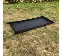 Eawfgtuw Multifunction Camping Tent Footprint Waterproof Ground Sheet 210D Oxford Cloth with 4000mm Rating Lightweight Portable Bathtub Flo(200x80cm)