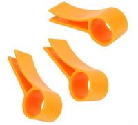 Eawfgtuw Network Cable Untwist Tool for CAT5 for CAT6 CAT7, Wire Straightener and Pair Separator, Plastic Wire Management Tool, 50mm Compact Size for Ethernet Cables(3PCS Yellow)