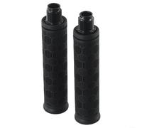 Eawfgtuw Non Slip Rubber Handlebar Grips Electric Scooter Handle Cover Replacement Parts for Scooters with Aluminum Alloy Inner Diameter,Scooter Handlebar Replacement