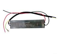 Eawfgtuw Outdoor LED Driver 70W-100W Waterproof POWERs Supply IP65 Rated Constant Current LED Transformer Aluminum Housing for Street Light Projection Lamp Tunnel(100WOVP)