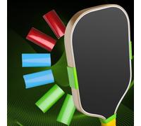 Eawfgtuw Pickleball Paddle Counterweight Clip Pack, for Edge Protector Head Weight Block for 16mm Thick Paddles, Balance Optimization for Stable Blocking and Agile Shots, Red(Green)