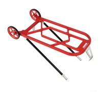 Eawfgtuw Rear Rack for Folding For Bike, For CNC Aluminum Alloy Lightweight Cargo Rack for 3sixty United Trifold, Ultralight Rear For Bike(black)