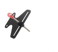 Eawfgtuw Recurve Bow Sight T-Shape Single Pin Scope Stainless Steel Quick Detachable Adjustable Viewer for Longbow Takedown Hunting Practice Target Black