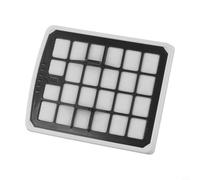 Eawfgtuw Replacement Filter for Bagless Canister Vacuum Cleaner Compatible with For Eureka NEN180, Plastic and Filter Paper, Black and White, 1 Pack or 3 Pack(3 PACK)