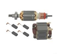 Eawfgtuw Rotor Stator and Carbon Brush Set Compatible with Makita HR4001C HR4010C HR4011C HR4003C HR4013C, Replacement Power Tool Parts 513633-7 625758-6 CB350 194160-9(SKU)