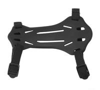 Eawfgtuw Rubber Bow Arm Guard, Recurve Bow Elbow Protector for Hunting and, For Durable Black Rubber Gear, Lightweight 15x7cm Forearm Shield(Black)