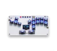 Eawfgtuw Sleek Design Nonjoystick Controller Gaming Keyboard Perfectly Suited to Enhance Performance on PCs or Consoles Like the or Switch (Black)