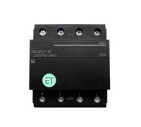 Eawfgtuw Smart WiFi Circuit Breaker Timer Switch 4P 63A 80A Remote Control Current Protector With Mobile APP Control For Three-Phase System AC100-400V 50/60Hz 2.4GHz(4P-63A)