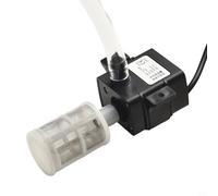 Eawfgtuw Solar Powered Water Pump 12V Submersible Pump Kit with 6W/10W Solar Panel 240L/h Flow for Pond Fountain Aquarium Fish Tank Outdoor Use(10W-with Switch)
