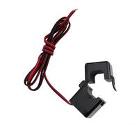 Eawfgtuw Split Core Current Transformer Clamp Sensor for Power Grid Monitoring 50/60Hz Frequency Range with Multiple Ratios 50A-200A Input 5A Output 100cm Black Cable(2000/1A)