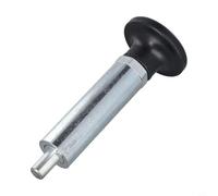Eawfgtuw Spring Loaded Pull Pin Steel Reset Locking Pin for Fitness Equipment Gym Accessories Replacement Part For Easy Assembly No Tools Required 10x110mm(10x73mm)