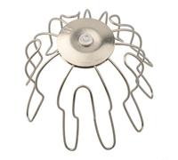 Eawfgtuw Stainless Steel Gutter Guard Strainer for Rain Pipe, Roof Gutter, Floor and Balcony Drain, Compatible with For L50 L60 Robot(50-70mm)