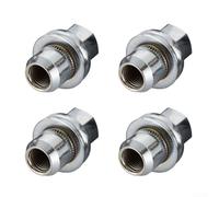 Eawfgtuw Stainless Steel Wheel Nuts For Range Rover Sport MK III 2002-2020, Direct Replacement, Part No. LR068126, Pack Of 4