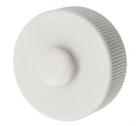 Eawfgtuw Swimming Pool Drain Cap Replacement Screw On Cover Accessory Compatible with Above Ground Pools 42 Inch and Higher White Plastic Fitting Parts