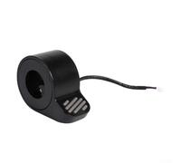 Eawfgtuw Throttle Finger Replacement for For ES1 E ES3 ES4 Electric Scooter, Black ABS Brake Accelerator Lever Part, 6.5x4.5x3.5cm(Brake)