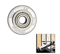 Eawfgtuw Tile Cutting Wheel for Manual Tile Cutter, 24mm Carbide Blade with Bearing Design, Compatible with 5-15mm Thick Tiles, Silver(B)