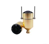 Eawfgtuw Underwater Fishing Camera 12-28V Waterproof Fish Finder with Infrared Light 195° Viewing Angle Matte Fornight Vision for Deep Muddy Waters Ice Lake Fishing(gold)