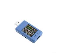 Eawfgtuw USB Charging Tester For Real Detection Of Voltage And Current Display Compatible With PD, 0, 0, AP2 And DCP Fast Charging Standards