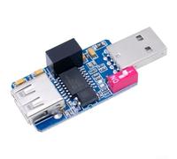 Eawfgtuw USB Isolator Module with ADUM3160 Chip, 2500V Isolation & 12Mbps USB 2.0 Data Transfer, and-Play Protection for Industrial Control Systems, Keyboards, Mice and(Route 1)