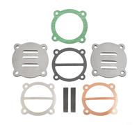 Eawfgtuw Valve Plate Set for 65 Type Air Compressor, 62mm Metal Replacement Part Compatible with Oil- and Oil Air Pumps, 1 Set