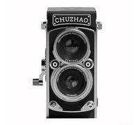 Eawfgtuw Vintage Style Digital Mini Camera 12MP 1080P FHD Video Point and Shoot Compact Camera for Students Retro Design Portable Lightweight Toy Camera Black