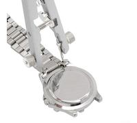 Eawfgtuw Watch Spring Bar Plier Tool Kit for Watch Strap Removal and Band Adjustment, Accuracy Watch Repair Tool with Screw Adjustment(Sliver)