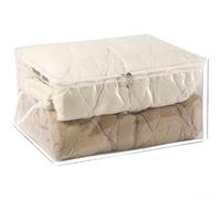 Eawfgtuw Waterproof Clothes Storage Bag 66x30x70cm for Wardrobe(B)