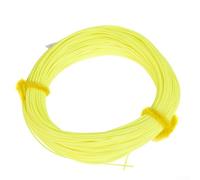 Eawfgtuw Weight Forward Floating Fly Fishing Line 100ft Nylon Main Line WF Taper for Smooth Casting Distance Accurate Presentation Freshwater Saltwater Anglers(WF-)(Yellow)