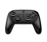 Eawfgtuw Wireless BT Game Controller With Dual Hall Effect Joysticks And One-Click Screenshot, Compatible With PC And For Switch, Compact ABS Design, Black(Black and White)