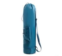 Eawfgtuw Yoga Mat Carrying Bag with Customizable Strap and Material for Ultimate Convenience (Blue)