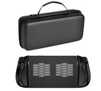 EawfgtuwEawfgtuw Hard Shell Case for Legion Go S, Portable PU & Silicone Protection Travel Carrying Case, Game Console Storage Bag and Silicone Cases(Black)