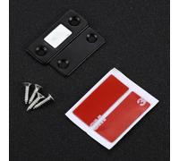 Eawfgtuwz Cabinet Door Magnetic Catch Invisible Magnet Latch for Wardrobe Closers Drawer Cabinet Doors for Ultra-Thin Strong Metal -Resistant No-Drill Hole-Installation Black
