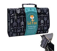 Eayoly Diaper Changing Pad, Folding Water Resistant Changing Pad - Diaper Changing Station with Foam Pillow, Portable Oxford Cloth Changing Mat for New Born