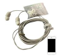 Eayoly Extra Long Earbuds,Noise Cancelling Headphones with Cord and Mic - Blocking Bass Ear Buds Headphones Corded for Long-distance Usage for Computer and Phone
