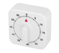 Eayoly Mechanical Timer, 60-minute Count Down Silent Square Timer Multi-Purposes Wind-up Timer Kitchen Cooking Baking Timer with Alarm Reminder, Easy to Operate