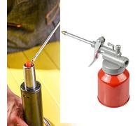 Eayoly Oil Pump Can | 250ML High Pressure Pump Oiler with Anti Rust Spout | Car Maintenance Lubricating Oil Can for Engines Brakes Gearboxes Steering Gears