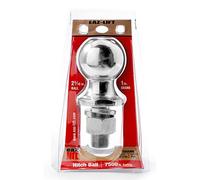 EAZ LIFT 48224 2 5/16" Hitch Ball with 1" Shank -Chrome Plated Heavy Duty Steel 7,500 lb Rating