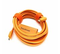 Eazedream 5 m Type-C to USB-C Tethering Cable for Sony, Canon, Nikon Camera, Laptop, YouTube, OBS