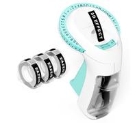EazeID Embossing Label Maker Machine, Retro Embossed Label Maker Vintage, Portable Old School Embosser with 3 Rolls 3D 9mm 3/8 Inch Embossing Label Tapes for School Kids Items Home Office Organization