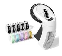 EazeID Embossing Label Maker Machine, Vintage 3D Embossed Label Maker with 10-Roll Color Waterproof Tapes, Retro Manual Embosser for Scrapbook Supplies, Junk Journal Kit, Home Office DIY Crafting