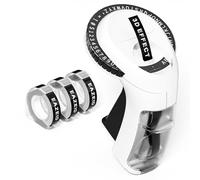 EazeID Embossing Label Maker Machine with Tapes, Vintage Manual Label Maker Embossed, Retro 3D Embosser Old School Labeler with 3 Rolls 9mm Labels-Waterproof for Home Office Kids DIY Craft Scrapbook