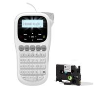 EazeID H1100 Handheld Label Maker with-Tape, for Home School Supplies