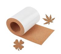 EAZHOP Cork Board Roll with Self-Adhesive Backing, 120x20cm Cork Sheet Rolls, Peel & Stick Cork Board DIY Craft for Walls, Office, Kitchen, Poster, Vision Board Pin Boards, 2mm Thick