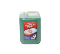 Eazi Klean Washing Up Liquid 2 X 5L, Lemon, Concentrated Dishwashing Liquid | LARGE 5-LITRE CONTAINER, EFFECTIVE GREASE REMOVAL