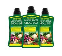 EaziFeed Multipurpose Grow Easy 500ml - Liquid Plant Food with Seaweed Extract for Flowers, Shrubs, Fruits & Vegetables (3)