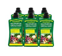 EaziFeed Multipurpose Grow Easy 500ml - Liquid Plant Food with Seaweed Extract for Flowers, Shrubs, Fruits & Vegetables (6)