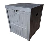 EAZILIFE Outdoor Parcel Delivery Box, Large Weatherproof Package Mail Post Storage Container, 56 x 56 x 62 cm