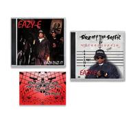 Eazy-E 90's CD Collection: (Eazy-Duz-It / Str8 Off Tha Streetz Of Muthaphukkin Compton) + Including Bonus Art Card